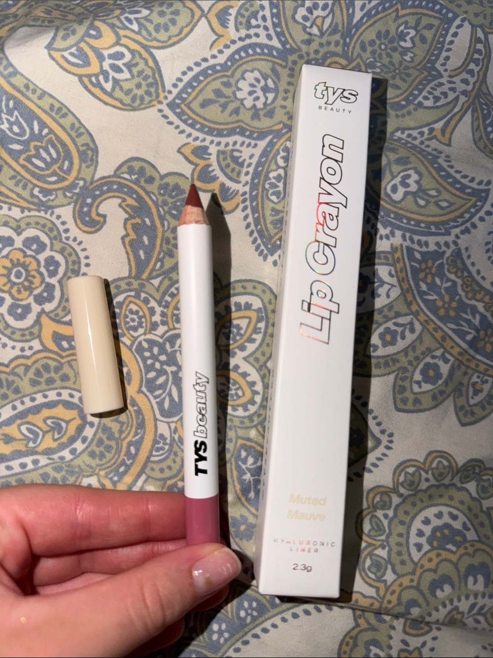 Muted Mauve Lip Crayon - Pink